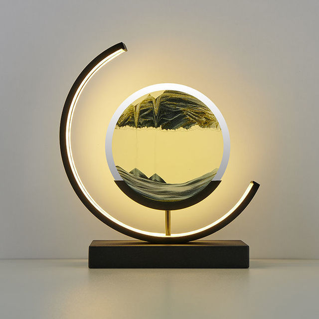 Modern Sand LED Table Lamp