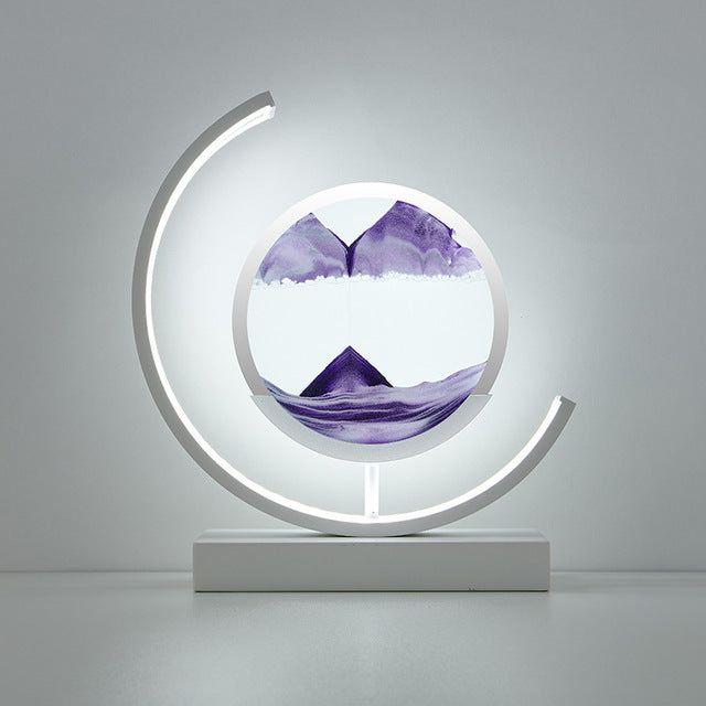 Modern Sand LED Table Lamp