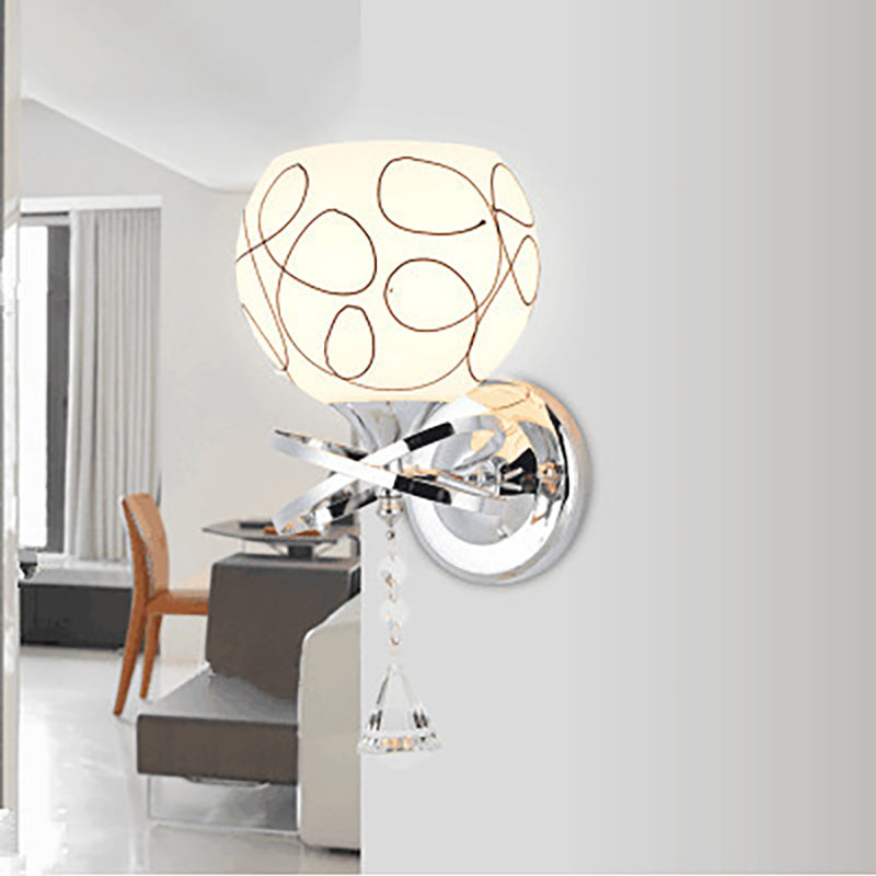 Modern Sphere Wall Sconce