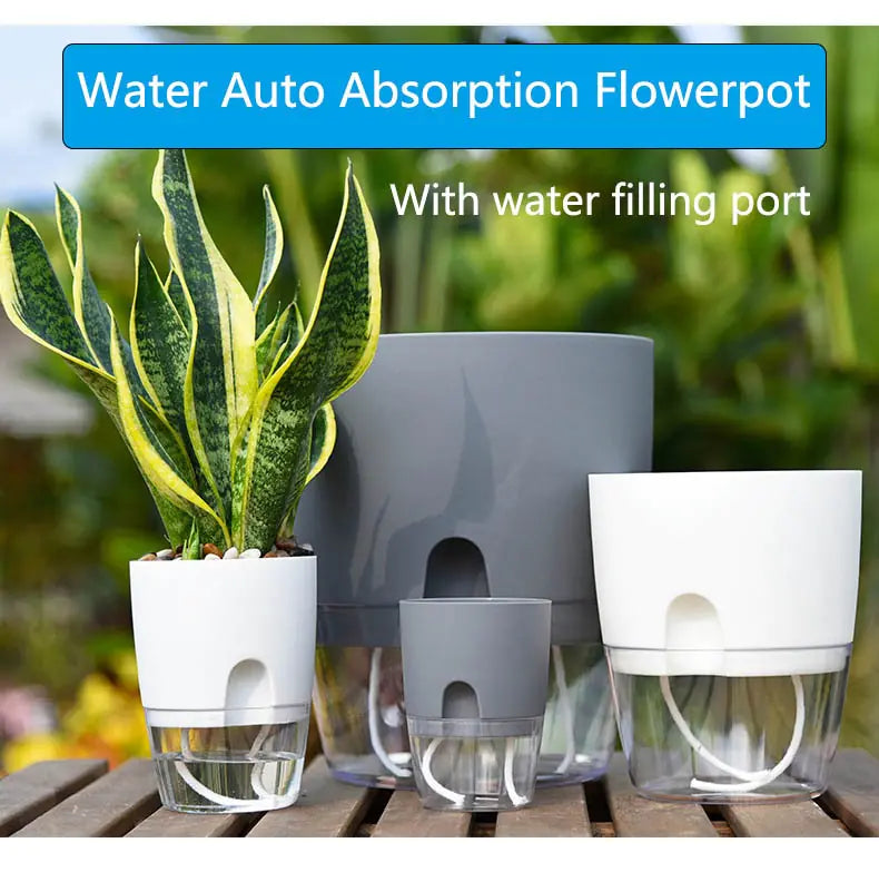 Self-Watering Flowerpot